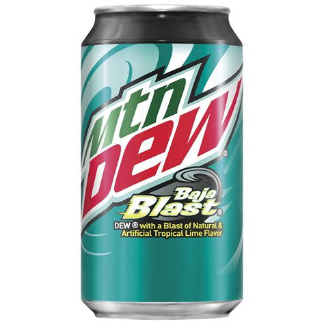 Mountain Dew, 12oz can: Baja Blast - Mtn Dew