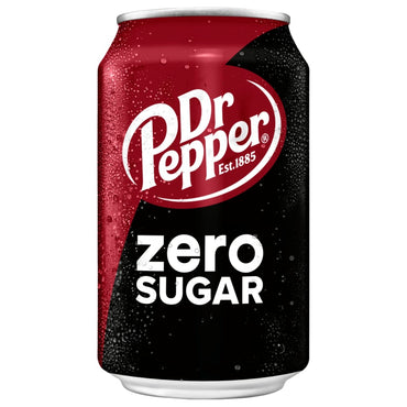 Zero Pepper Soda, 12oz can: Original - Dr. Pepper