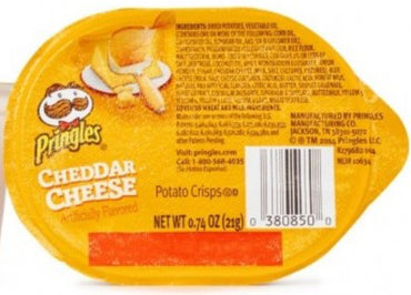 Pringles Cheddar cheese