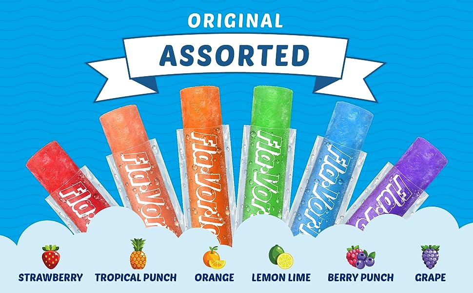 Ice Pops, Flavor Ice, Various Flavors