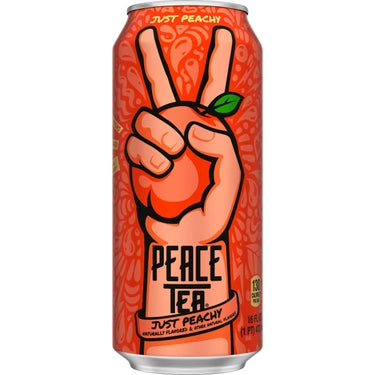 Peace Tea Just Peachy, 16 oz can