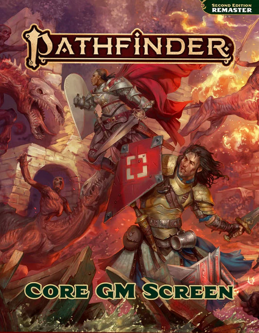 Pathfinder Second Edition Remaster Core GM Screen