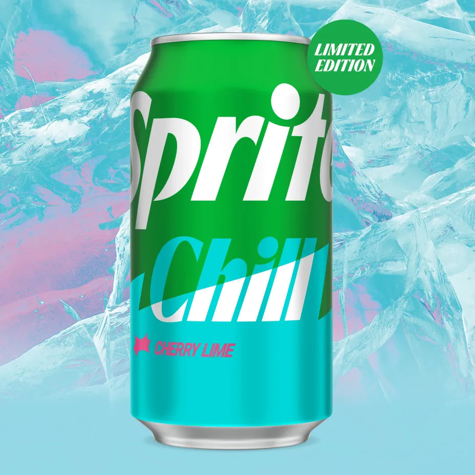 Sprite Chill Cherry Lime 12oz can