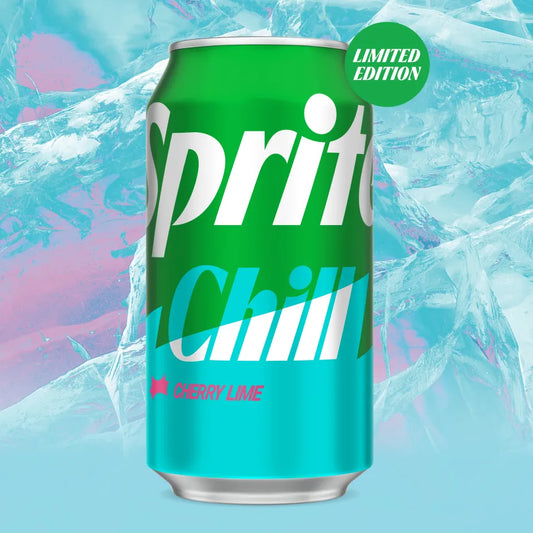 Sprite Chill Cherry Lime 12oz can