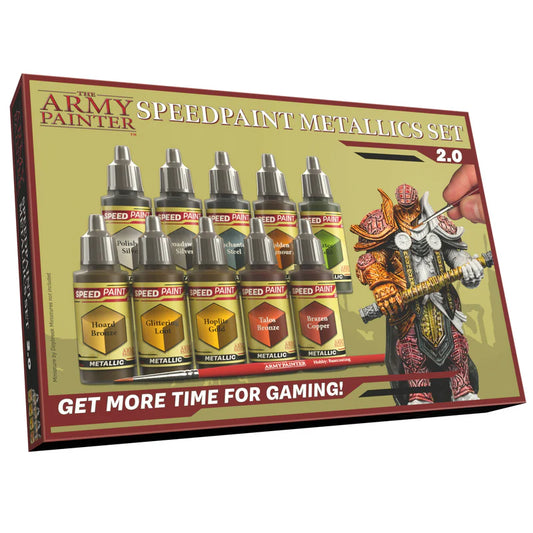 The Army Painter - Warpaints: Speedpaint Metallics Set 2.0