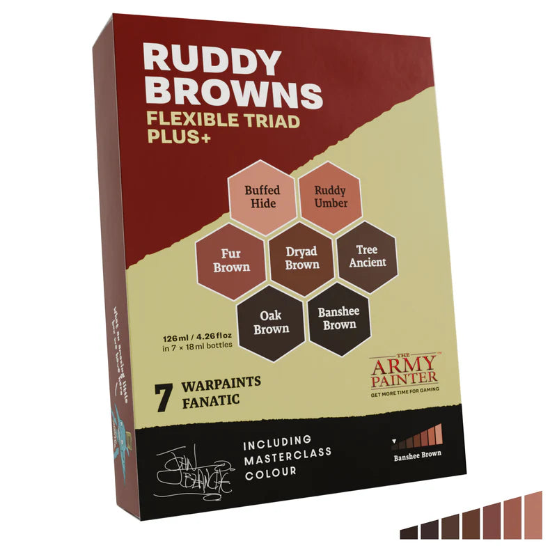 The Army Painter - Warpaints Fanatic: Triad Plus Ruddy Browns