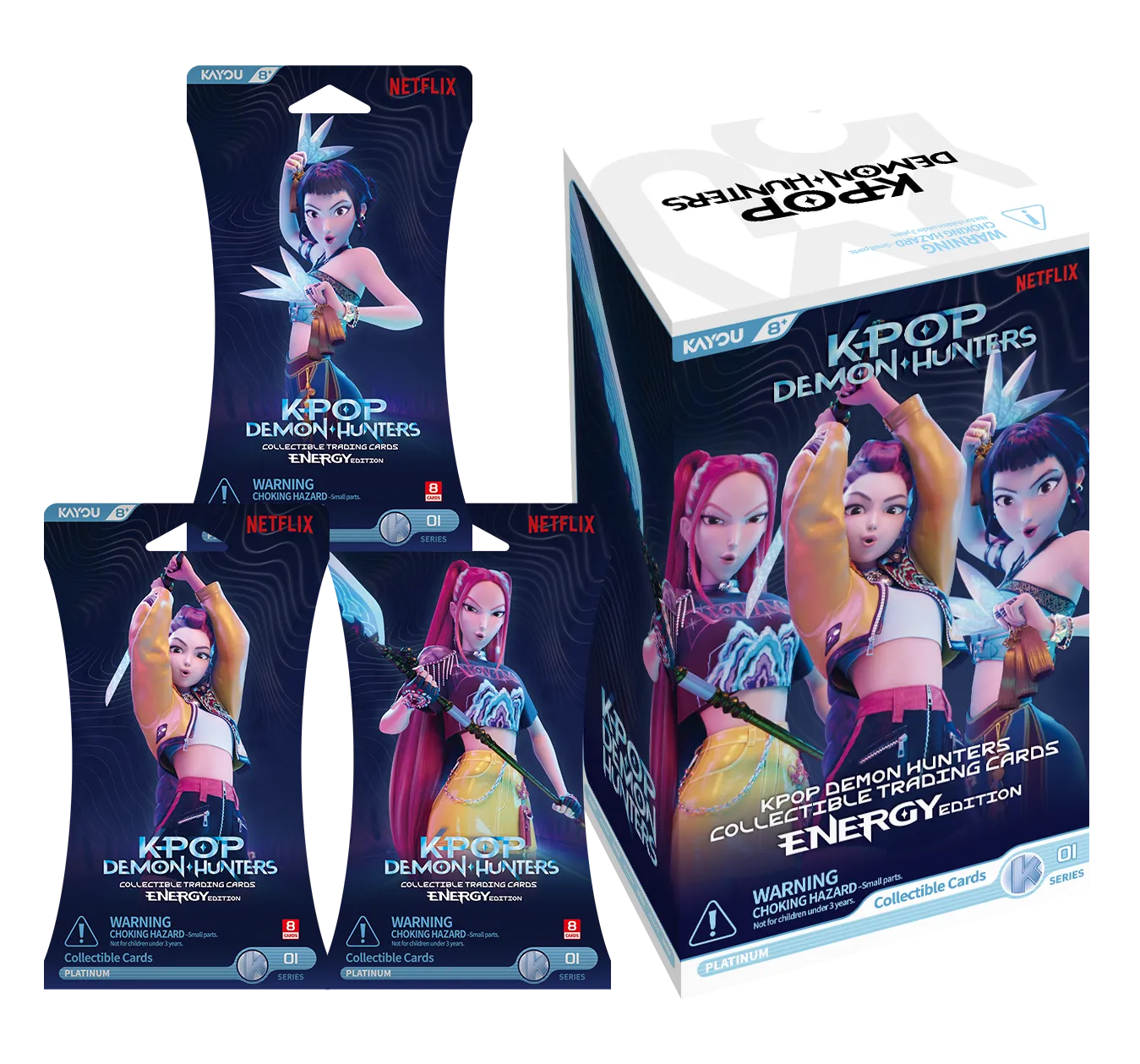 KPop Demon Hunter - Collectible Trading Cards - ENERGY EDITION