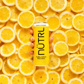 Lemonade Hard Seltzer - NUTRL - (12oz Can, 4.5%)
