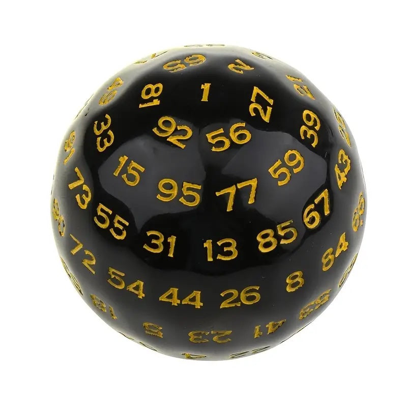 Novelty Dice, D100 Sphere: Various Colors