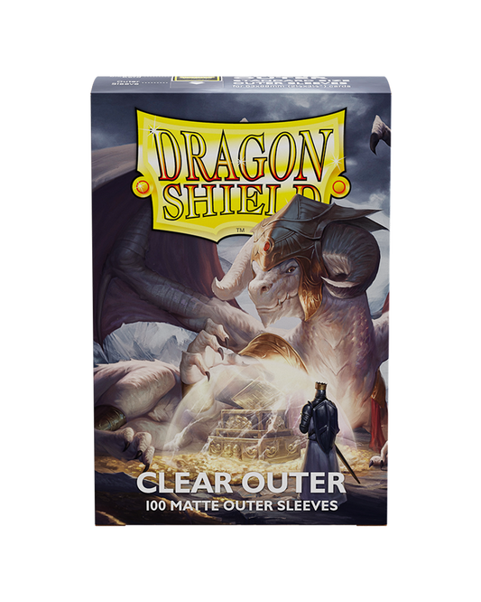 Dragon Shield Clear Matte Outer Sleeves (100ct)