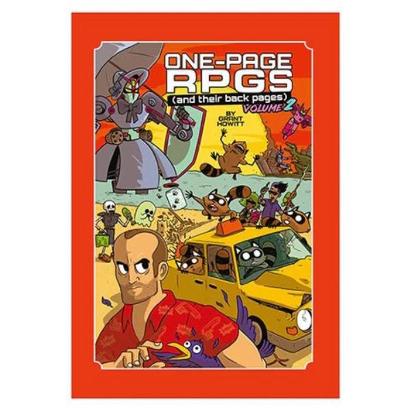 One Page RPGS (and their back pages) volume 2