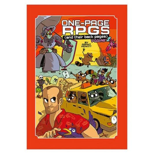 One Page RPGS (and their back pages) volume 2