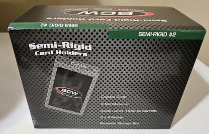 BCW Semi-Rigid Card Holders