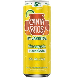 Cantaritos Jarritos Pineapple Soda (25 oz, 5%)